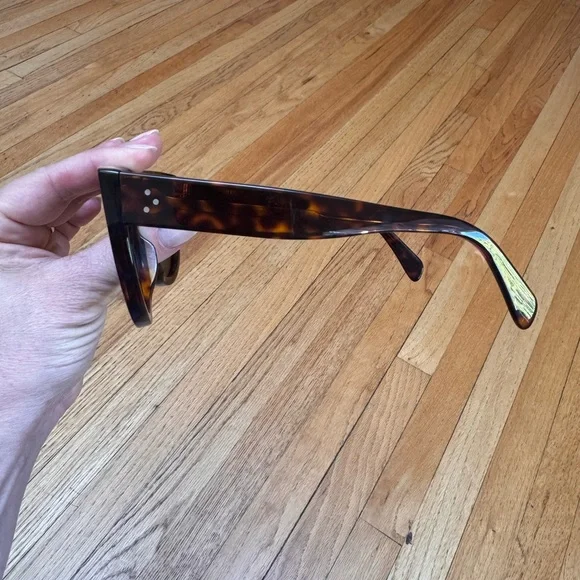 Celine Tortoiseshell Sunglasses - Picture 7 of 9